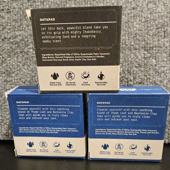 Dr Squatch Soap Lot Of 3 Mens Star Wars‎ Dark Side Scrub & Only Hope Soap - Picture 2 of 2